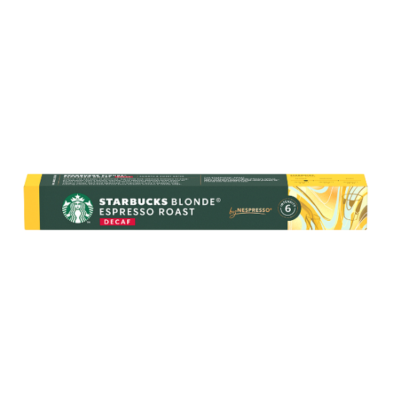Starbucks Espresso Roast Decaf 10бр Nespresso съвместими капсули