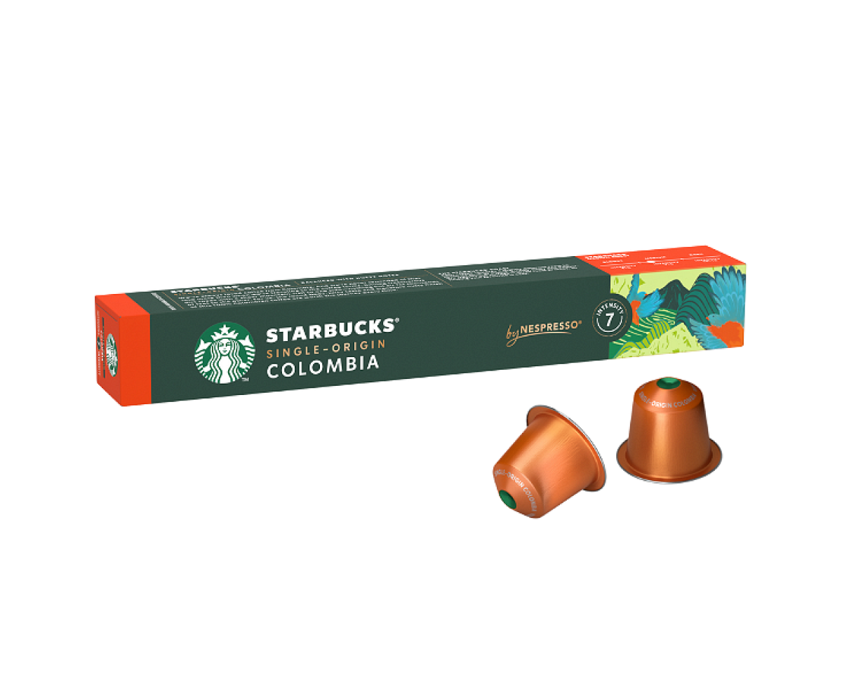 Starbucks Colombia 10бр Nespresso съвместими капсули | Nespresso compatible coffee capsules | Coffee Capsules |