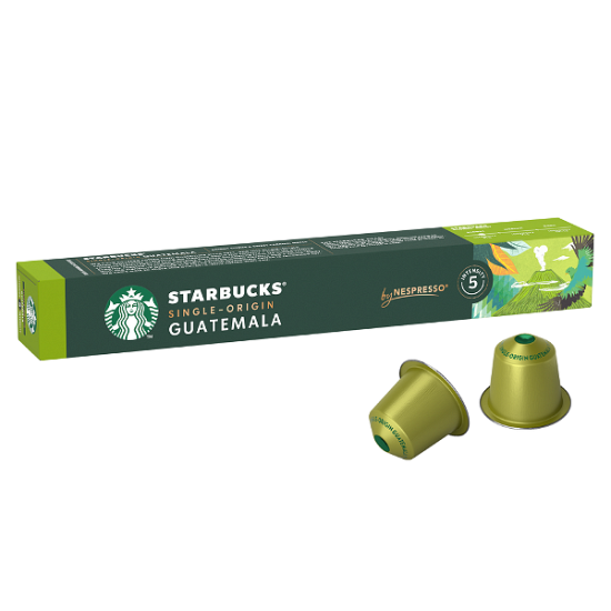 Starbucks Guatemala Nespresso съвместими капсули 10бр 