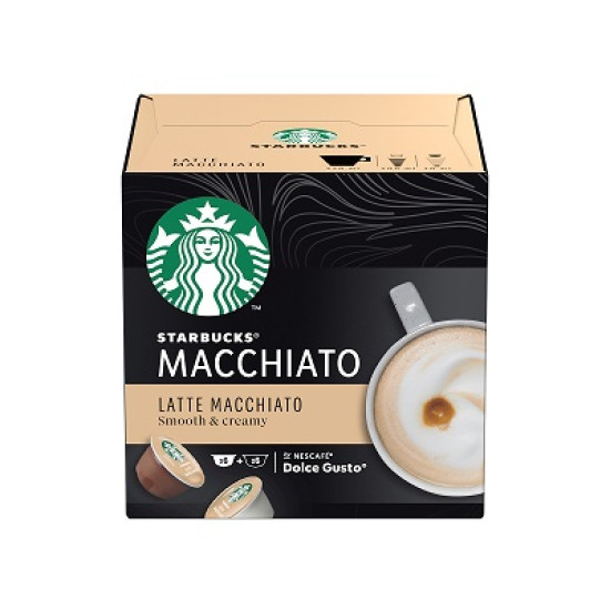 Starbucks Latte Macchiato капсули за Dolce Gusto кафемашина 12 капсули