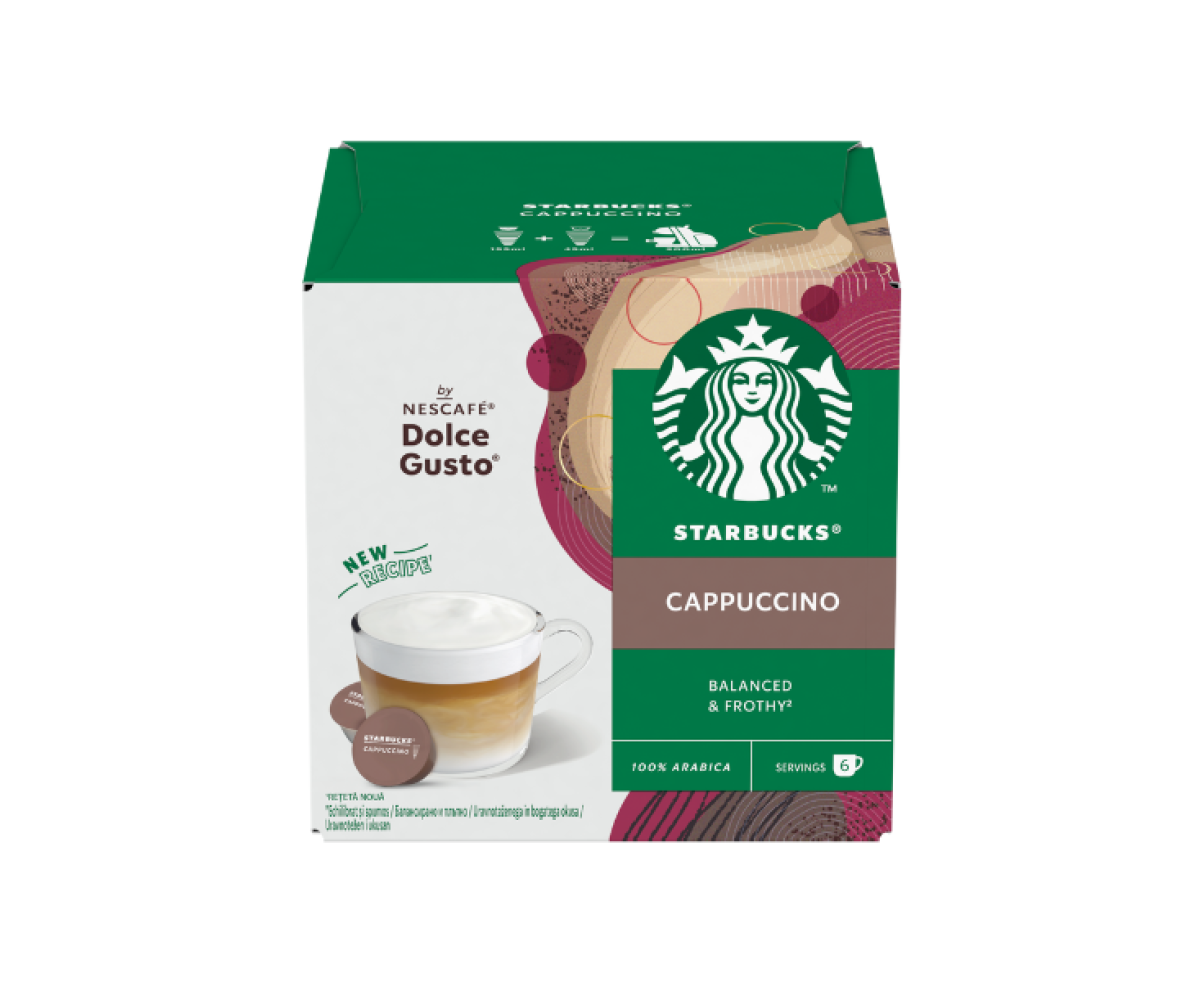 Starbucks Cappuccino капсули за Dolce Gusto кафемашина 12 капсули