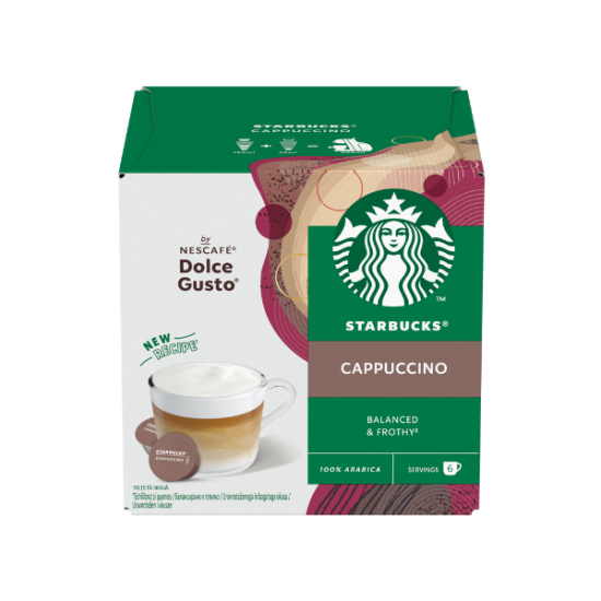 Starbucks Cappuccino капсули за Dolce Gusto кафемашина 12 капсули