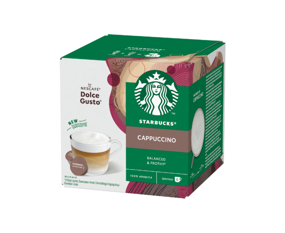 Starbucks Cappuccino капсули за Dolce Gusto кафемашина 12 капсули
