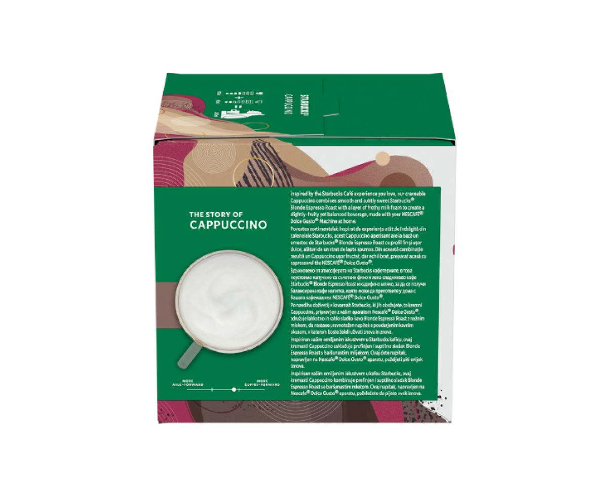 Starbucks Cappuccino капсули за Dolce Gusto кафемашина 12 капсули