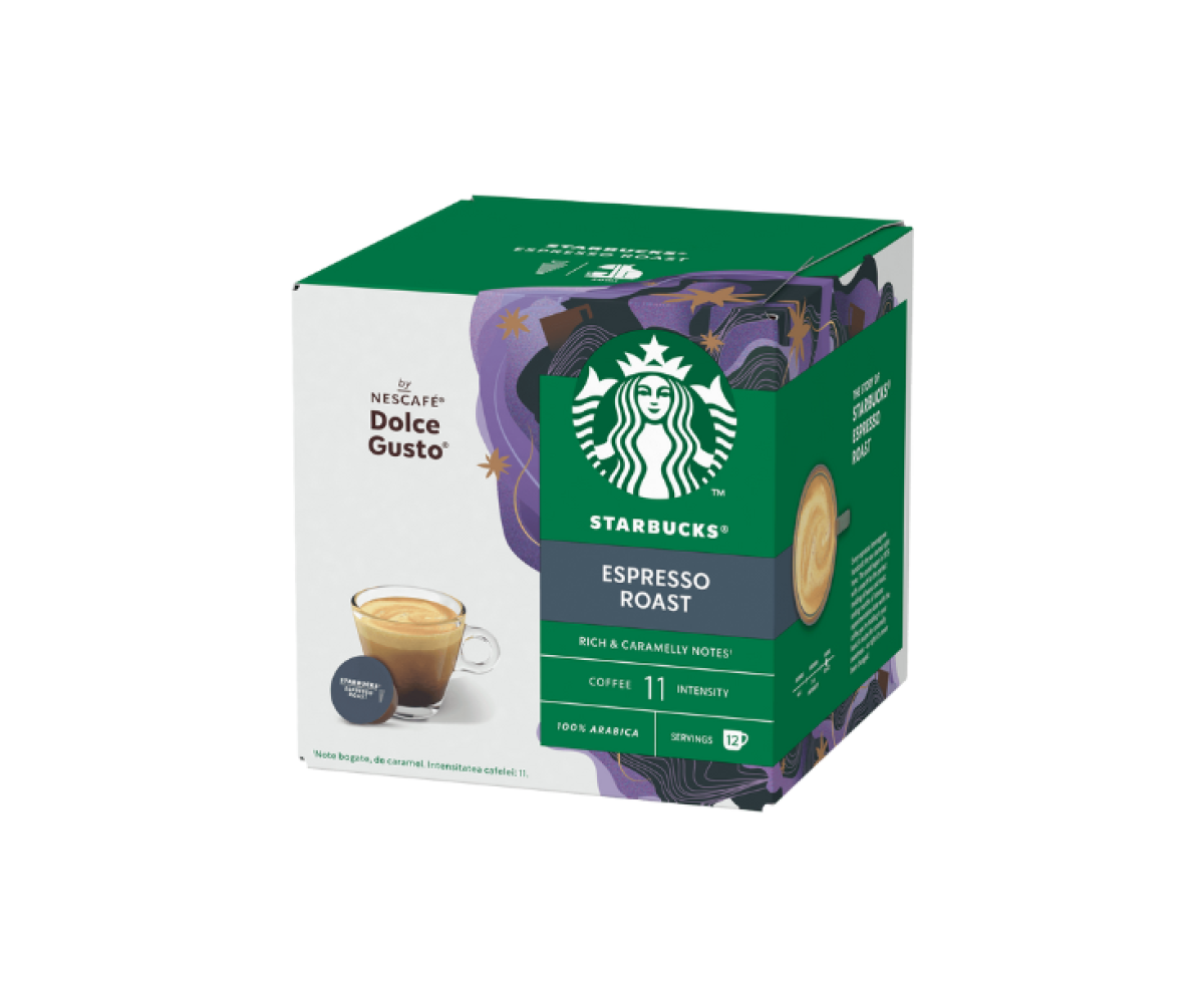 Starbucks Espresso Roast капсули за Dolce Gusto кафемашина 12 капсули