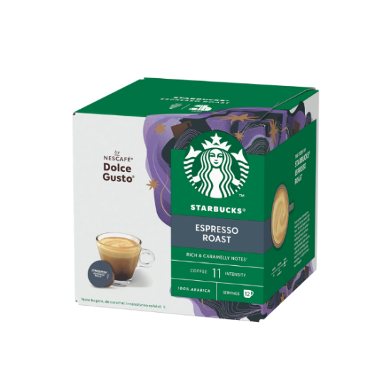 Starbucks Espresso Roast капсули за Dolce Gusto кафемашина 12 капсули