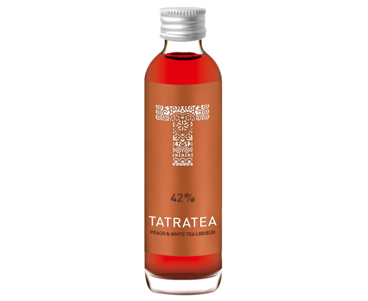 Tatratea Peach 42% чаен ликьор 40мл