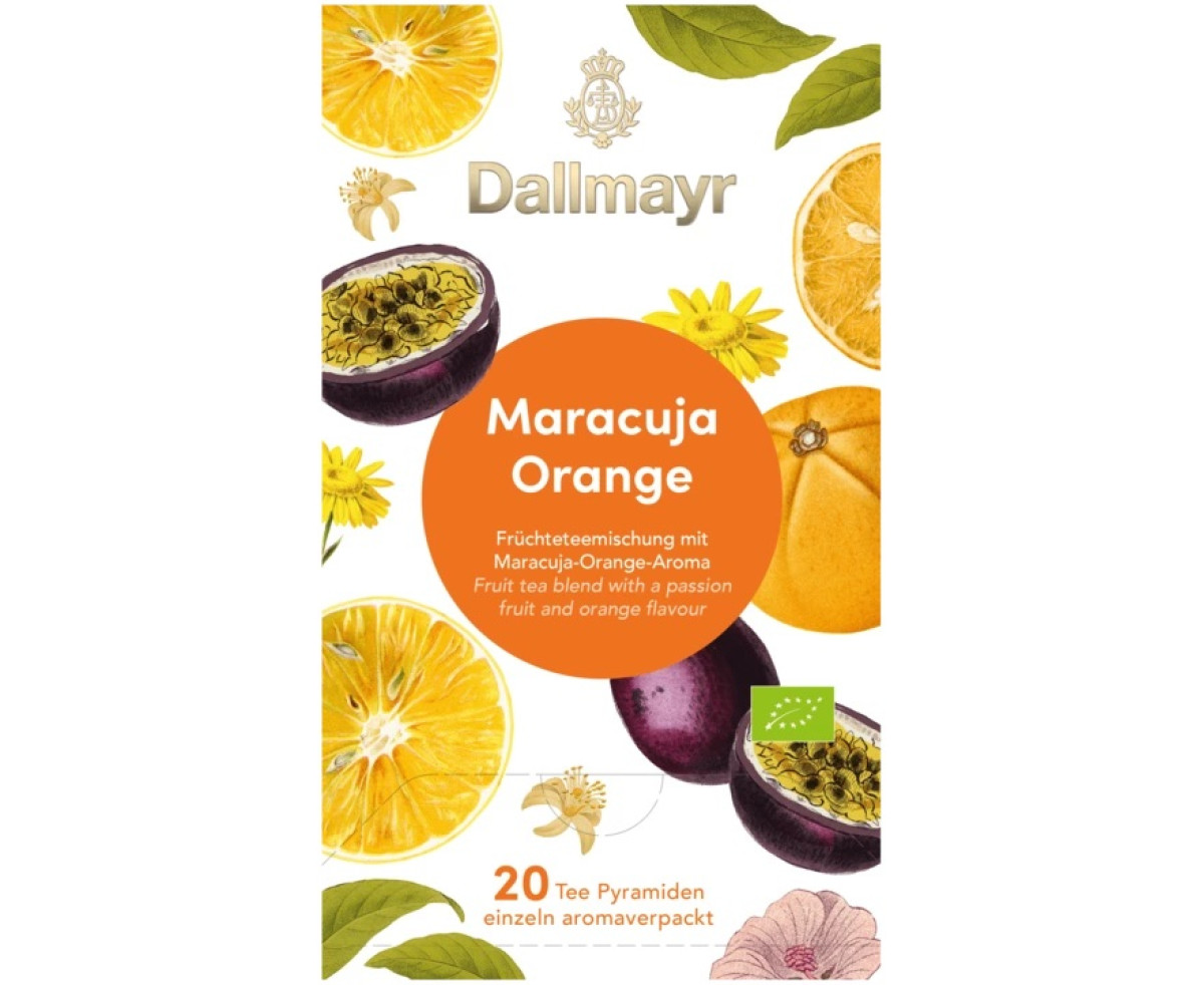 Маракуя и Портокал Dallmayr, 20 сашета 
