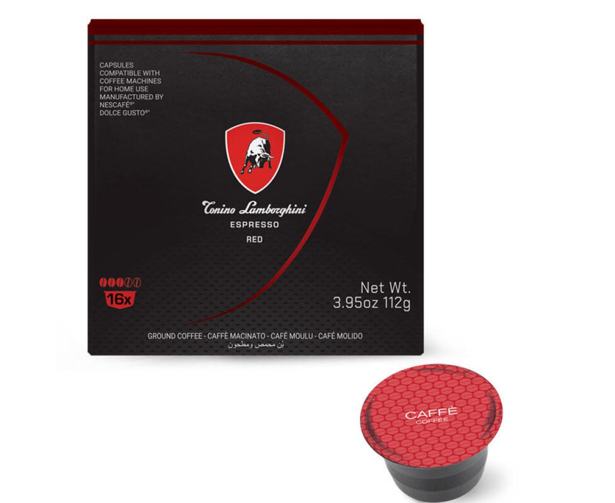 Tonino Lamborghini Red Blend – капсули Dolce Gusto 16 бр. | Nescafe Dolce Gusto съвместими | Кафе капсули |