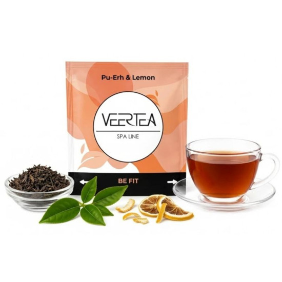VEERTEA Pu-erh & Lemon, 100 пакетчета