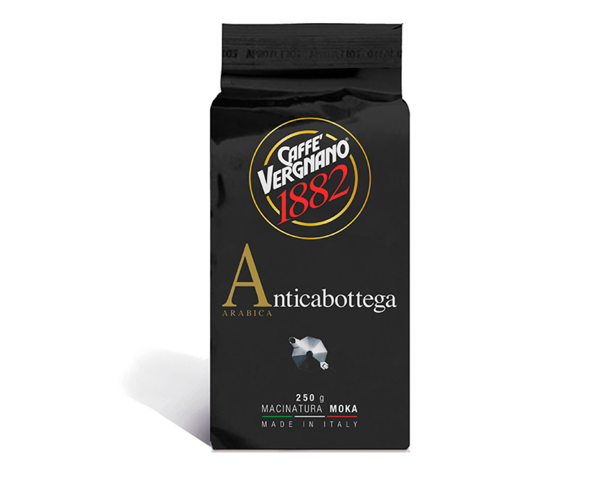 Vergnano Antica Bottega 250гр мляно кафе вакуум