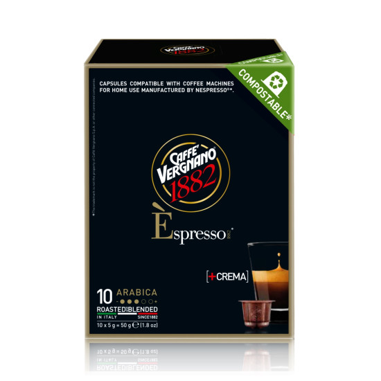 Vergnano Arabica 10бр капсули за Nespresso кафемашина