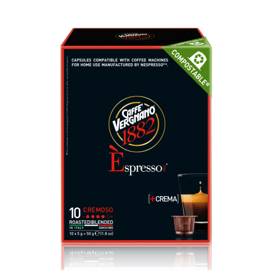 Vergnano Cremoso Nespresso съвместими капсули