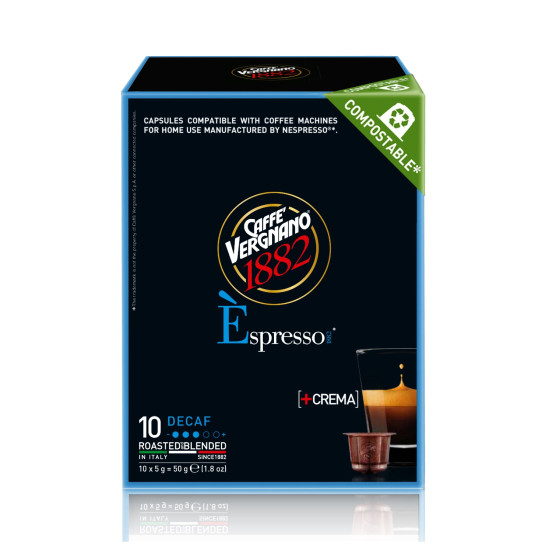 Vergnano Decaf Nespresso съвместими капсули