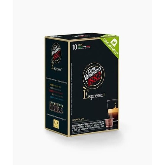 Vergnano Oro 10бр капсули за Nespresso кафемашина