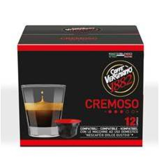 Vergnano Cremoso 12 бр капсули за Dolce Gusto кафемашина