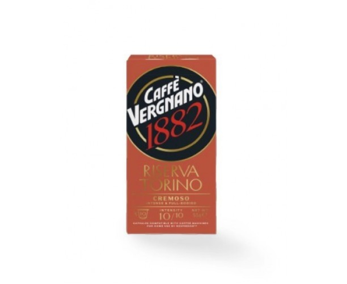 Vergnano Riserva Torino Cremoso 10 бр. капсули за Nespresso кафемашина | Nespresso compatible coffee capsules | Coffee Capsules |