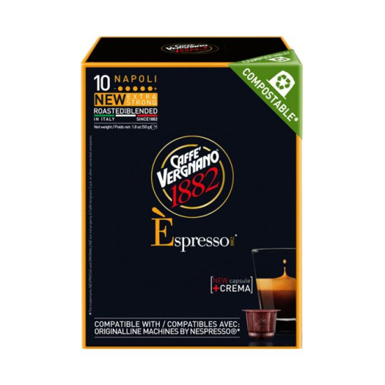 Vergnano Napoli Nespresso съвместими капсули