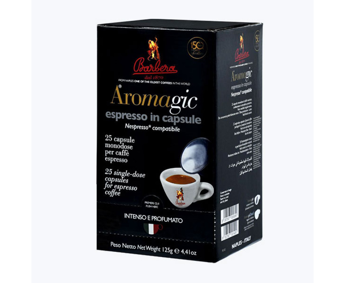 Barbera Aromagic Nespresso съвместими капсули 25бр