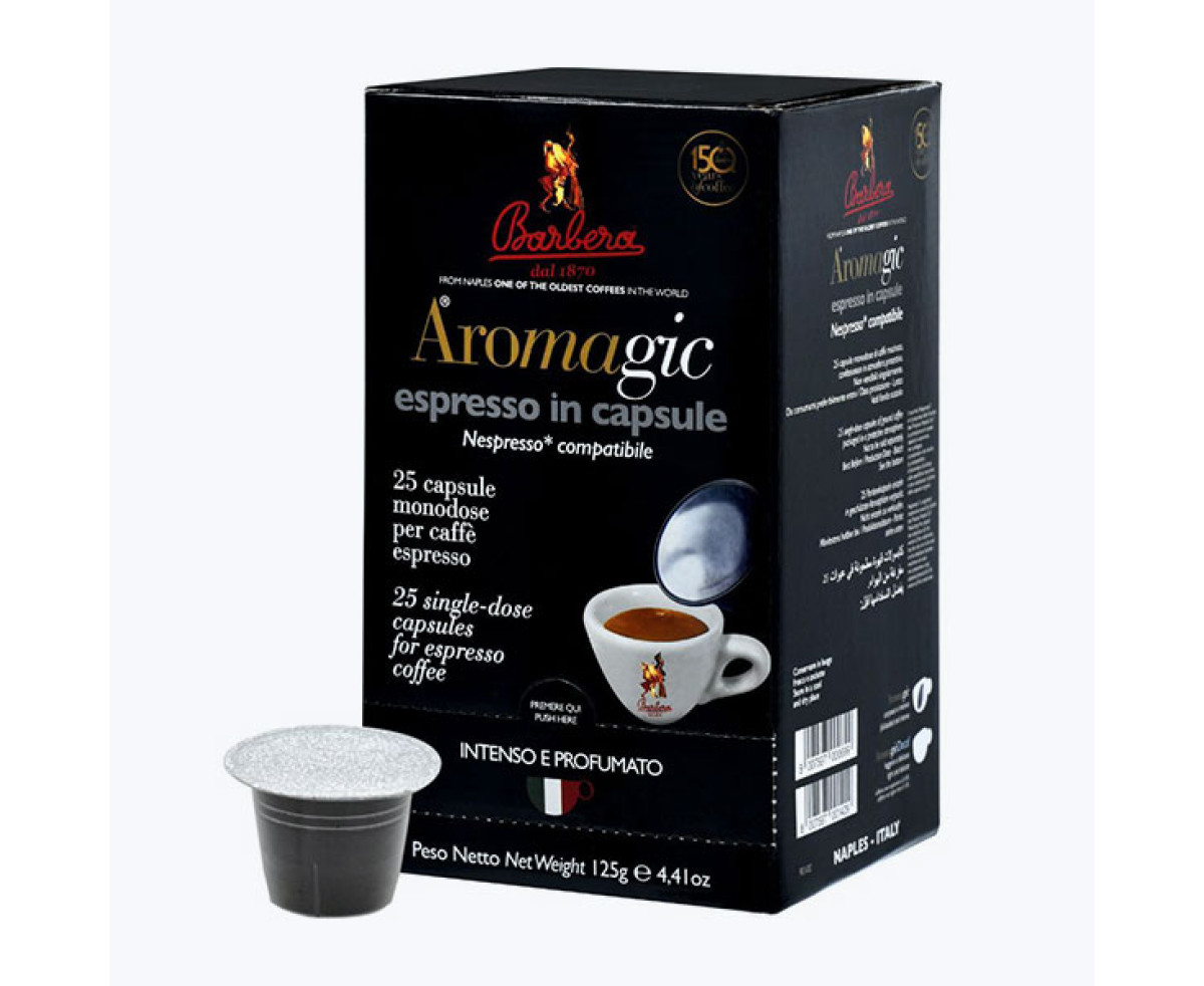 Barbera Aromagic Nespresso съвместими капсули 25бр