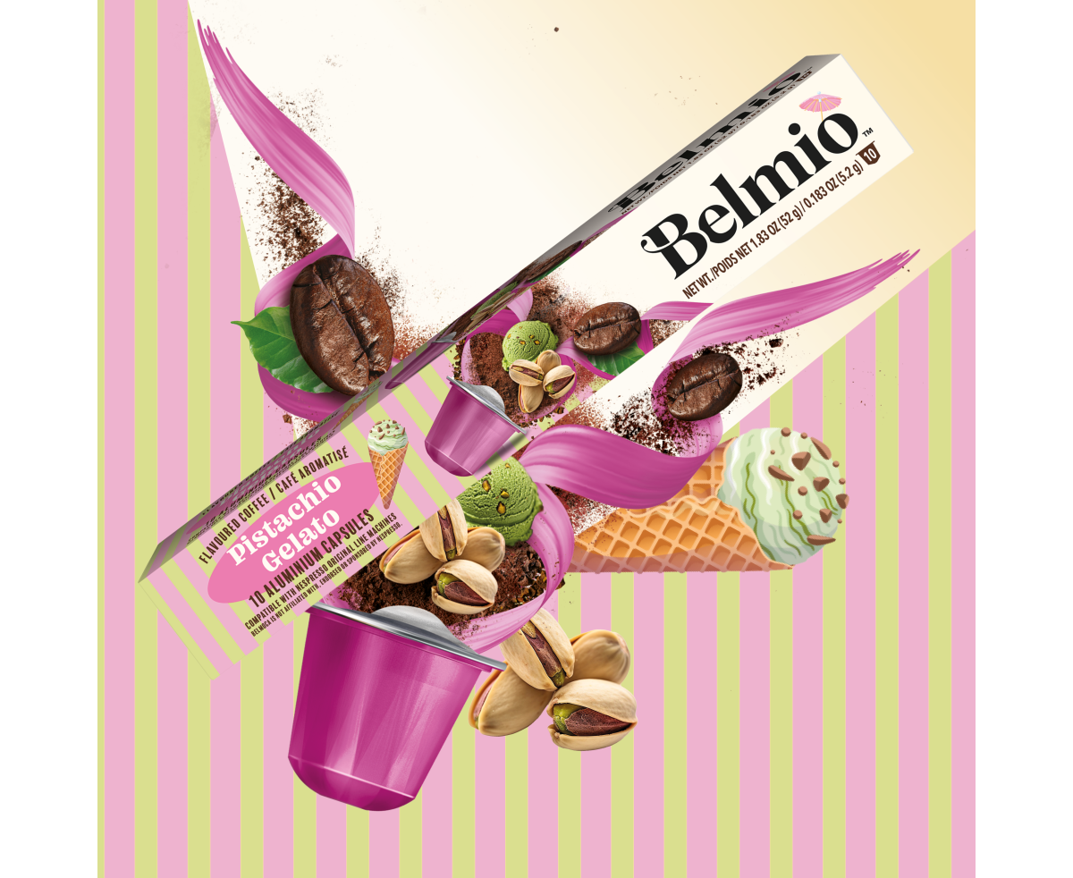 Belmio Pistachio Gelato 120 бр. Nespresso съвместими капсули | Nespresso съвместими | Кафе капсули |