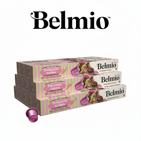 Belmio Pistachio Gelato 120бр Nespresso съвместими капсули 