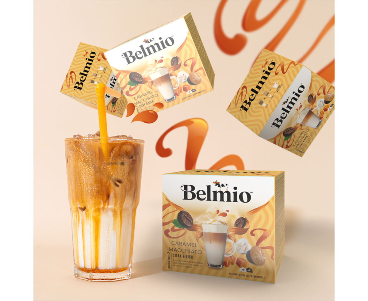 Belmio Caramel Macchiato 16бр капсули- Dolce Gusto съвместими | Nescafe Dolce Gusto съвместими | Coffee Capsules |