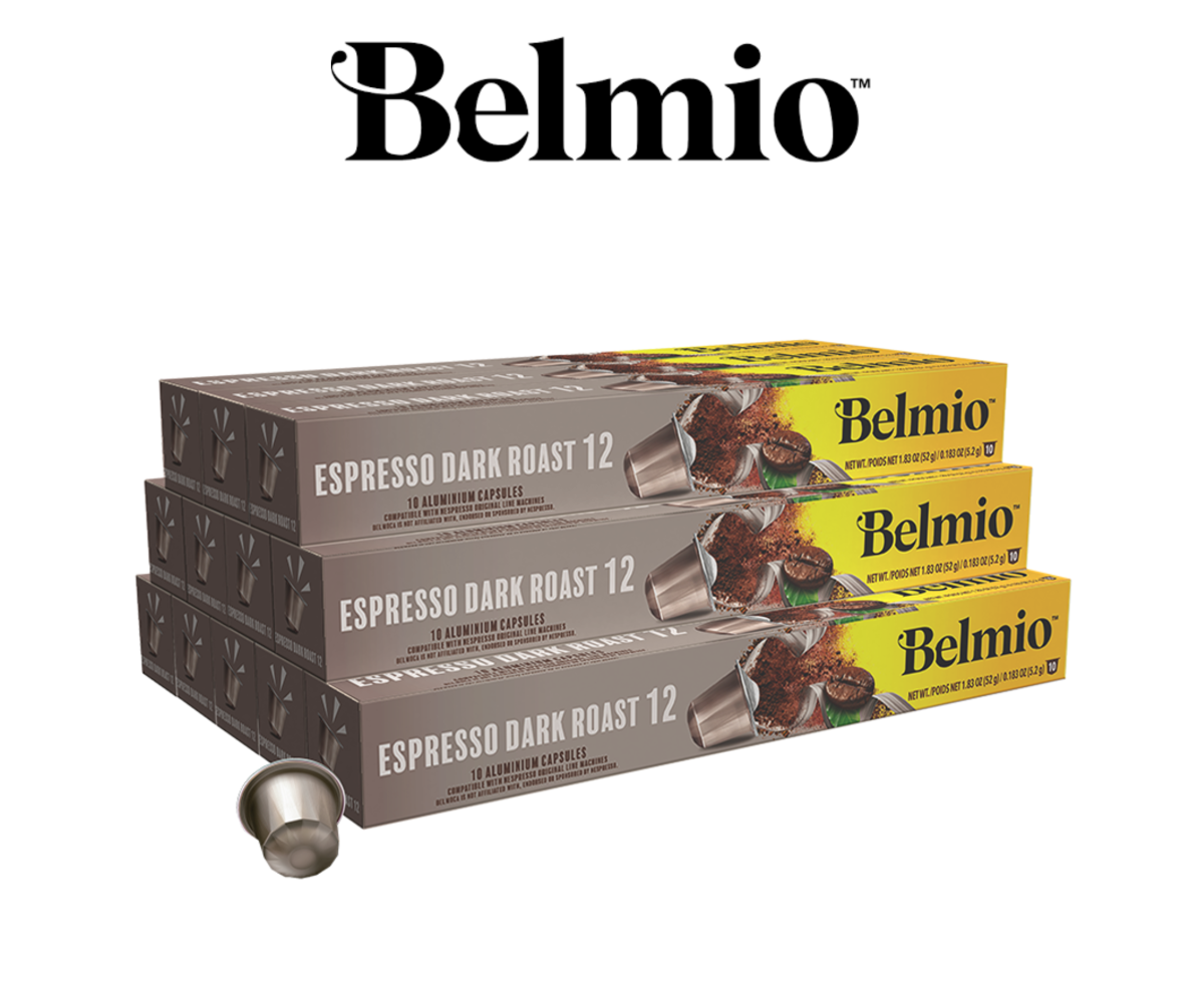 Belmio ПРОМО ПАКЕТ Espresso Dark Roast 120бр Nespresso съвместими капсули