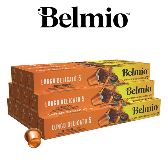 Belmio ПРОМО ПАКЕТ Lungo Delicato 120бр Nespresso съвместими капсули