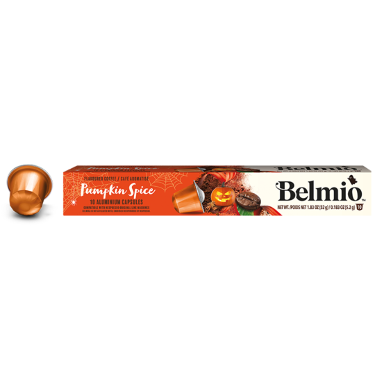 Belmio Pumpkin Spice 10бр Nespresso съвместими капсули 