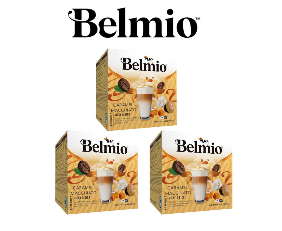 Belmio ПРОМО ПАКЕТ Caramel Macchiato 48 бр. капсули- Dolce Gusto съвместими