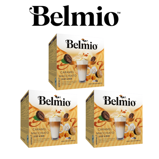 Belmio ПРОМО ПАКЕТ Caramel Macchiato 48бр капсули- Dolce Gusto съвместими