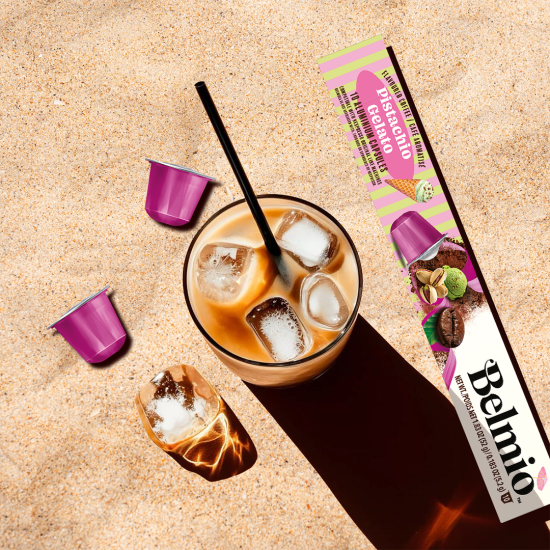 Belmio Pistachio Gelato 10бр Nespresso съвместими капсули 