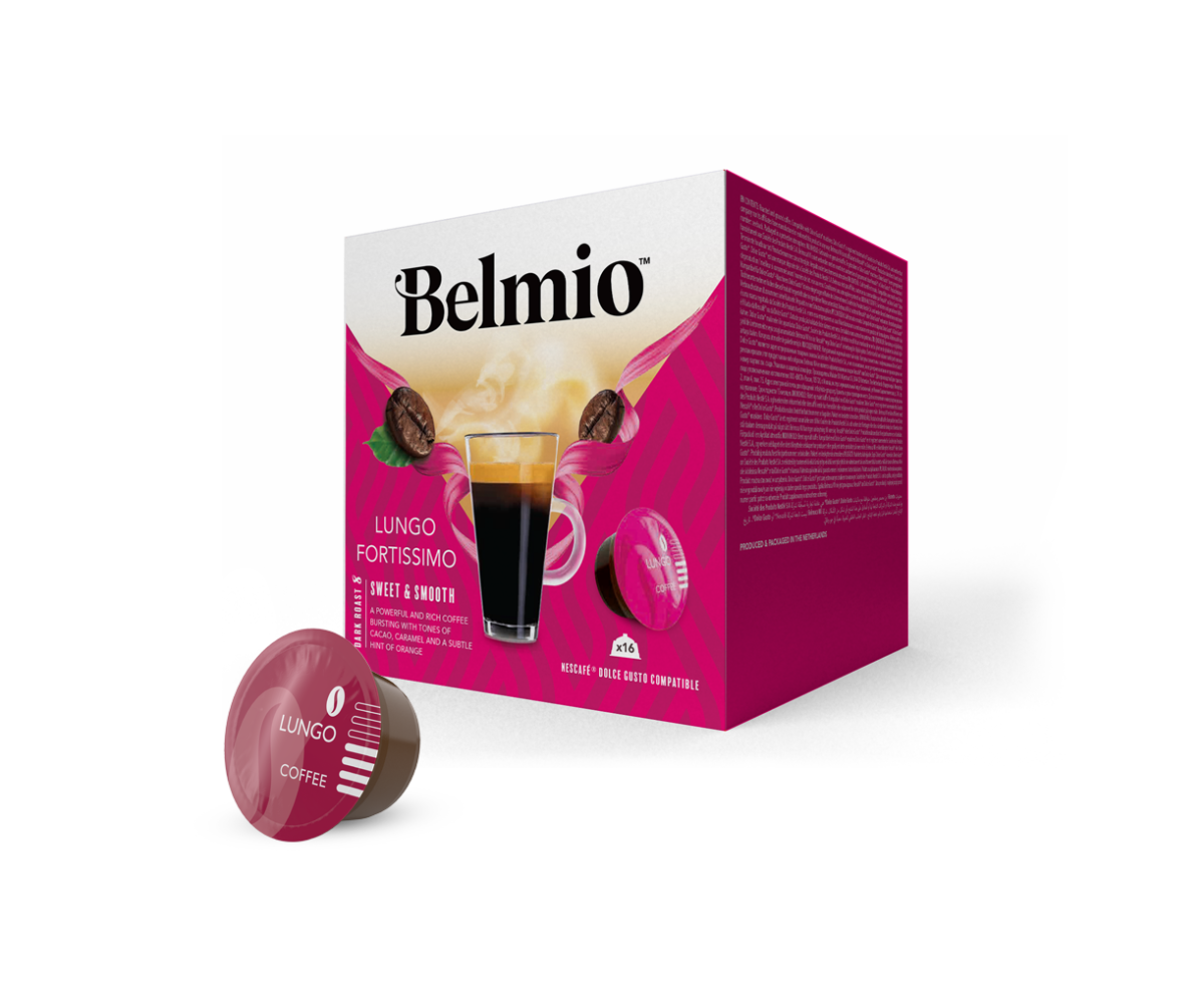 Belmio Lungo Fortissimo 16бр капсули- Dolce Gusto съвместими