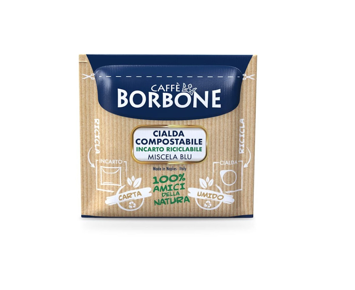Borbone Blu моно дози - 50 бр. e.s.e падове в кутия