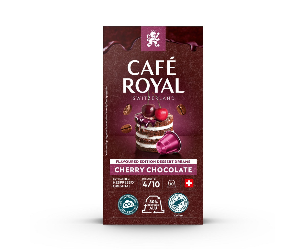 Cafe Royal Cherry Chocolate 10бр капсули за Nespresso кафемашина Cafe Royal Cherry Chocolate 10бр капсули за Nespresso кафемашина