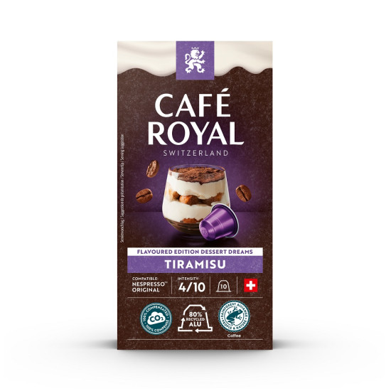 Cafe Royal Dessert Dreams Tiramisu 10бр капсули за Nespresso кафемашина