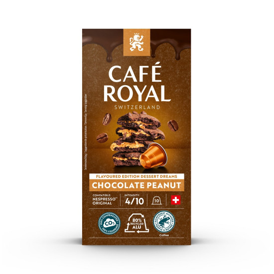 Cafe Royal Chocolate Peanut 10бр капсули за Nespresso кафемашина