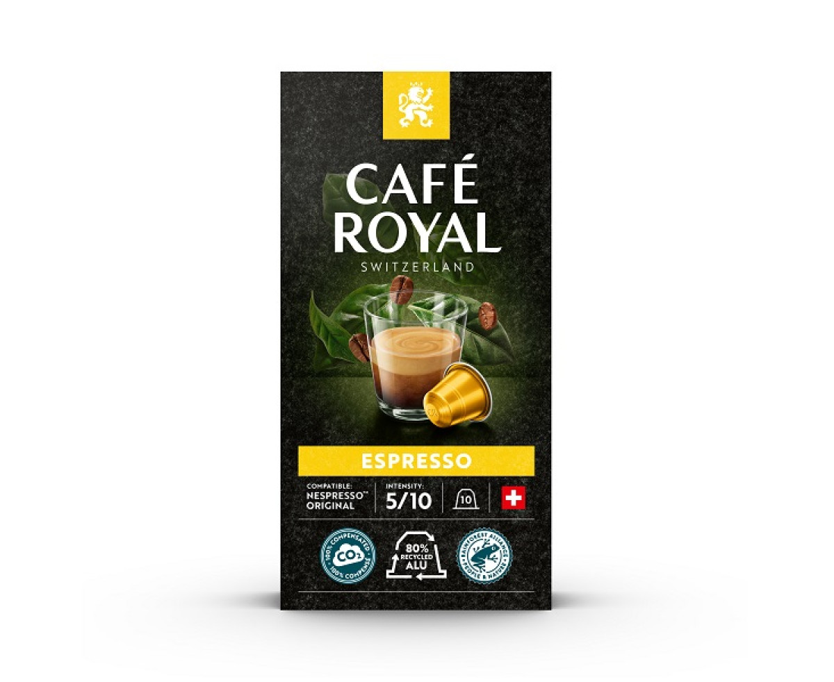 Cafe Royal Espresso 10бр капсули за Nespresso кафемашина Cafe Royal Espresso 10бр капсули за Nespresso кафемашина