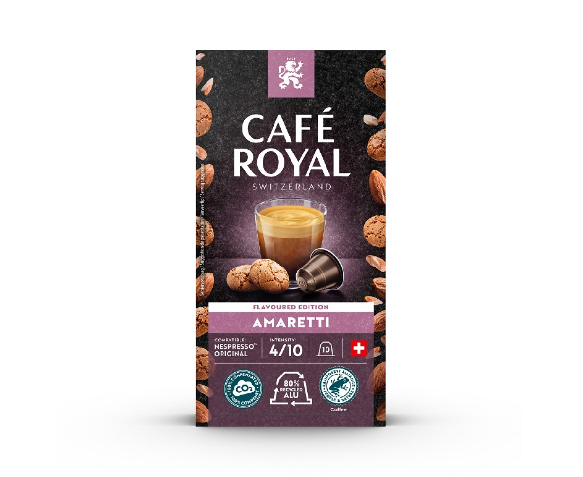 Cafe Royal Amaretti 10бр капсули за Nespresso кафемашина Cafe Royal Amaretti 10бр капсули за Nespresso кафемашина