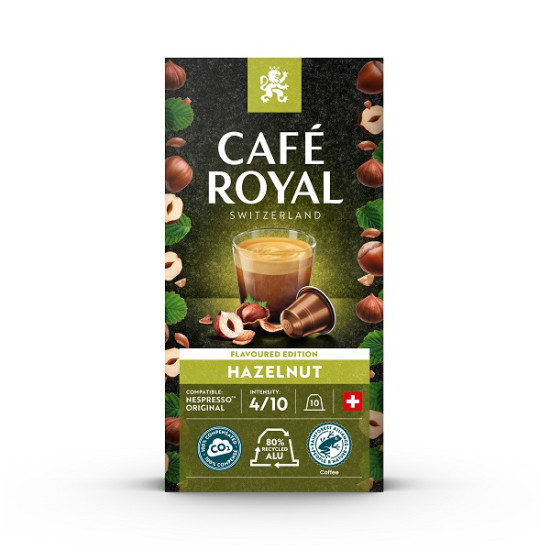 Café Royal Noisette Nespresso съвместими капсули с вкус на лешник, 10бр