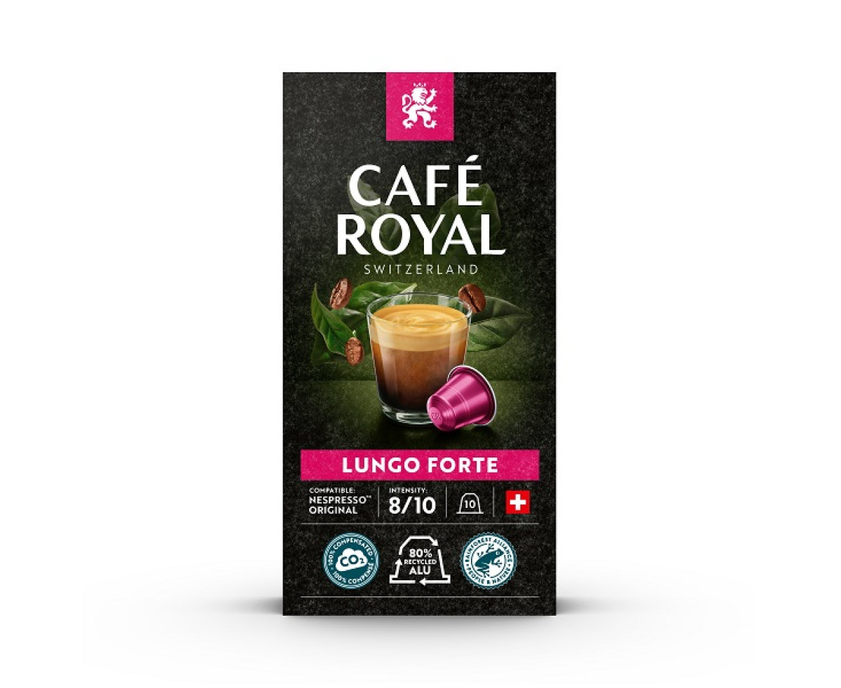 Cafe Royal Lungo Forte 10бр капсули за Nespresso кафемашина Cafe Royal Lungo Forte 10бр капсули за Nespresso кафемашина