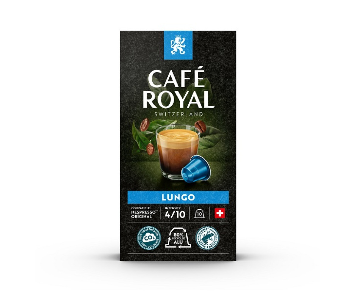Cafe Royal Lungo 10бр капсули за Nespresso кафемашина Cafe Royal Lungo 10бр капсули за Nespresso кафемашина