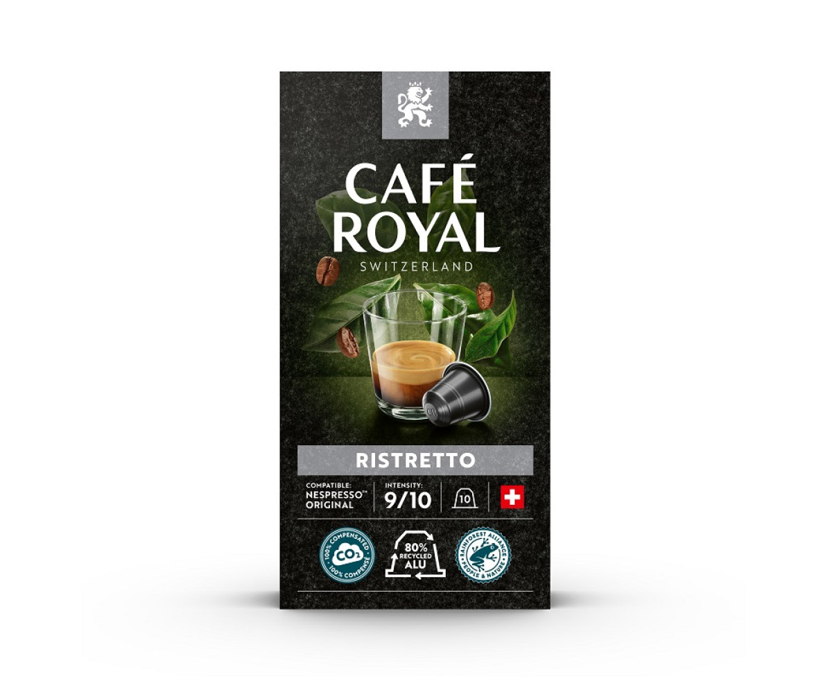 Cafe Royal Ristretto 10бр капсули за Nespresso кафемашина Cafe Royal Ristretto 10бр капсули за Nespresso кафемашина