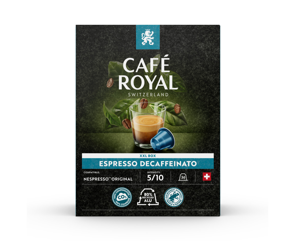 Café Royal Espresso Decaffeinato 36бр Nespresso съвместими капсули Café Royal Espresso Decaffeinato 36бр Nespresso съвместими капсули