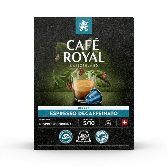 Café Royal Espresso Decaffeinato ПРОМО СЕТ 180 БР. КАПСУЛИ ЗА NESPRESSO КАФЕМАШИНА