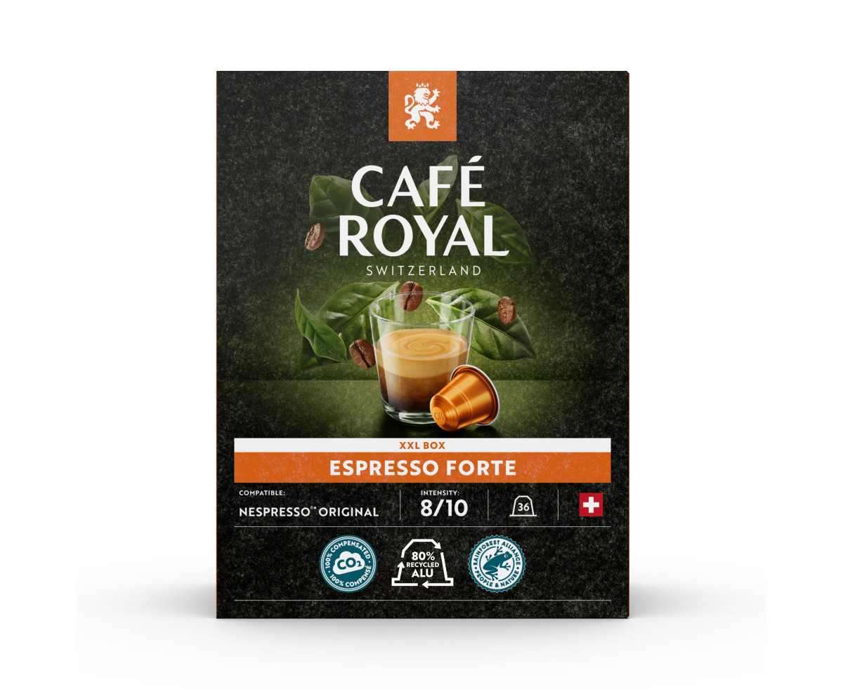 Cafe Royal Espresso Forte 36бр капсули за Nespresso кафемашина Cafe Royal Espresso Forte 36бр капсули за Nespresso кафемашина