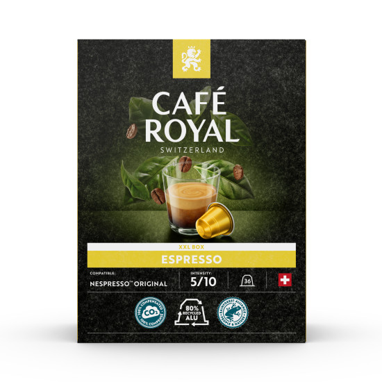 Cafe Royal Espresso 36 бр. алуминиеви капсули за Nespresso кафемашина