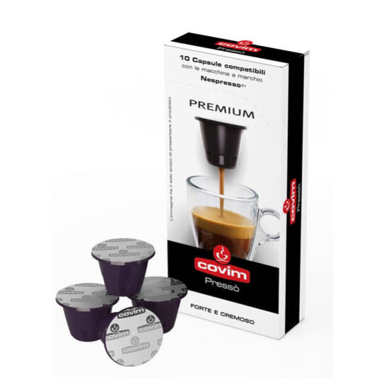 COVIM Premium Presso – капсули Nespresso® 10 бр.