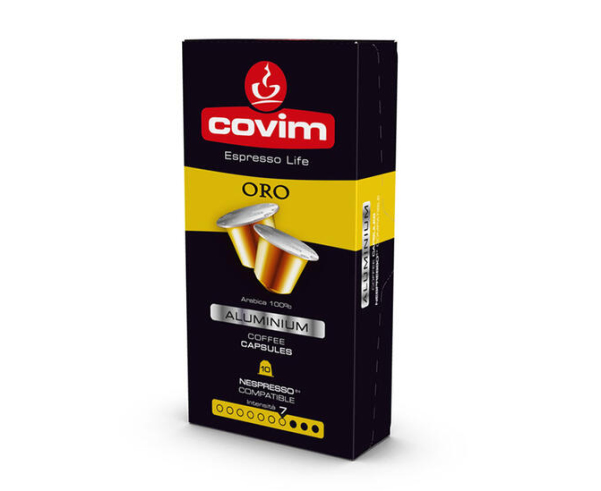 COVIM Alluminio Oro - капсули Nespresso® 10 бр